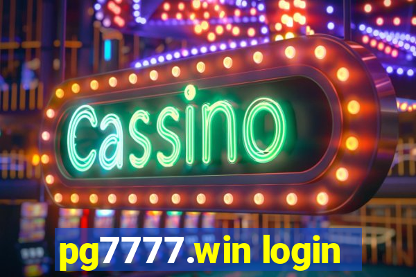 pg7777.win login